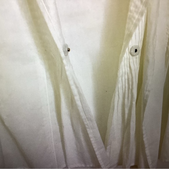 Elie Tahari white Mischa jacket Size Small 100% cotton no belt NWT - Picture 4 of 15